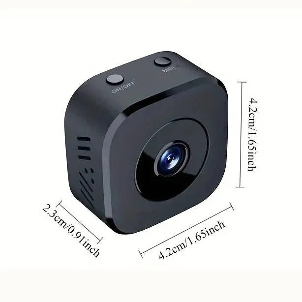 Mini 4K Wi-Fi Indoor Security Camera | Night Vision, Motion Alerts & Smart Monitoring