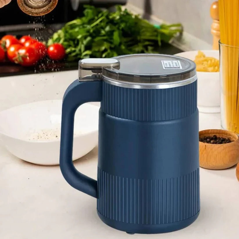 Compact Electric Grain Mill - Fresh Flour & Cereal Grinder for Home Use