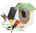 Smart Bird Feeder Camera with App Control, Night Vision & HD Video - Perfect for Bird Watching Enthusiasts