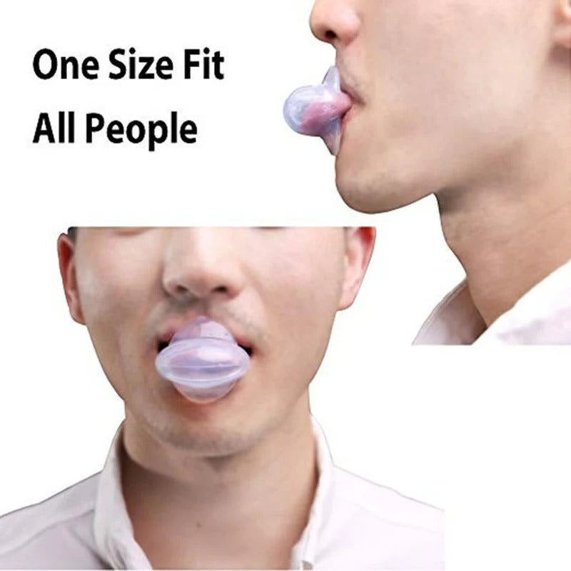 Custom Fit Snore Reduction Mouthpiece - Moldable Silicone Anti-Snoring Device for Better Sleep