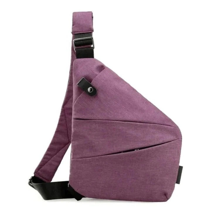 Unisex Crossbody Bag with Hidden Zipper | Secure & Stylish Design for Everyday Use