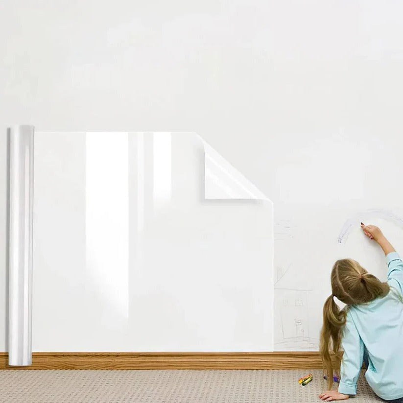 Self-Adhesive Washable Wall Protection Film - Ideal for Kitchen & Nursery - Durable, Easy to Install, and Removable