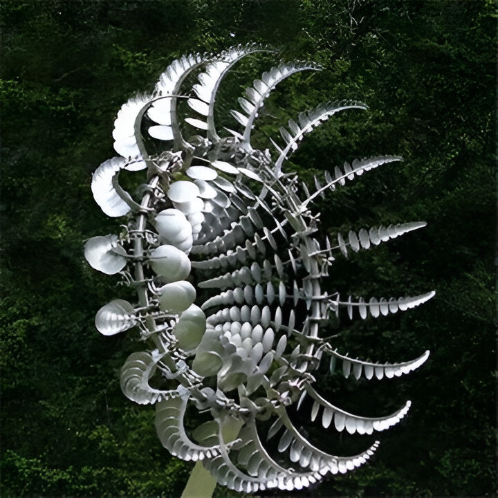 Anti-Rust Kinetic Metal Windmill Spinner - Magical Outdoor Garden Decor