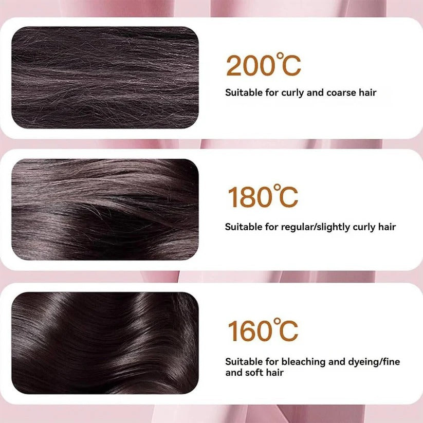 Portable Cordless Heated Straightening Comb - USB Rechargeable Hair Styling Tool for Effortless Smoothness