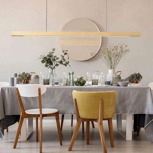 Adjustable Height LED Hanging Pendant Light - Modern Illumination for Home Decor