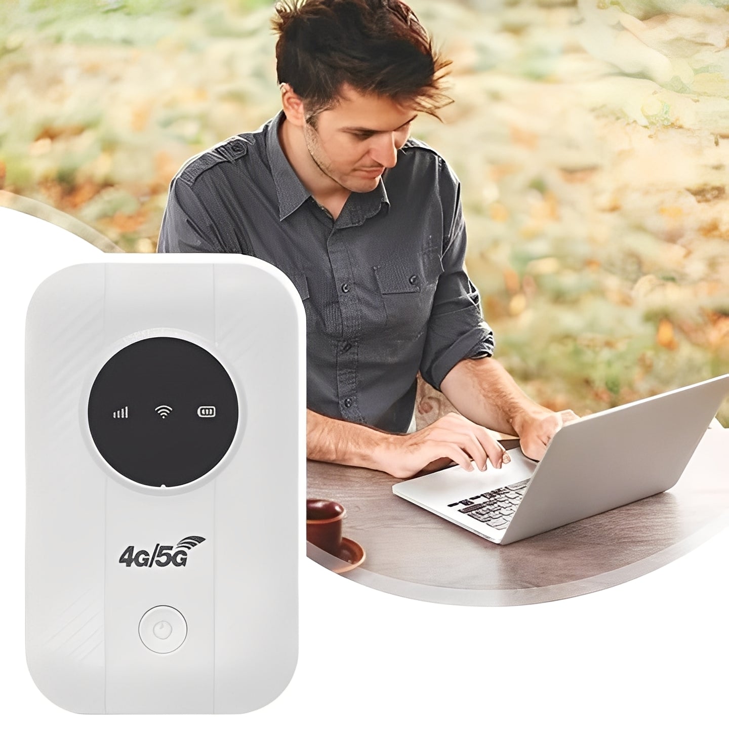 Compact Mini Wireless Router - Portable Travel WiFi Access Point for Seamless Internet Connectivity