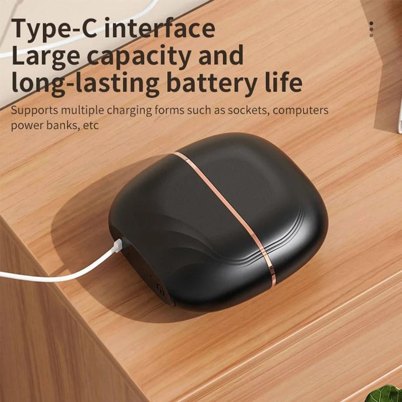Portable Cordless Heated Straightening Comb - USB Rechargeable Hair Styling Tool for Effortless Smoothness