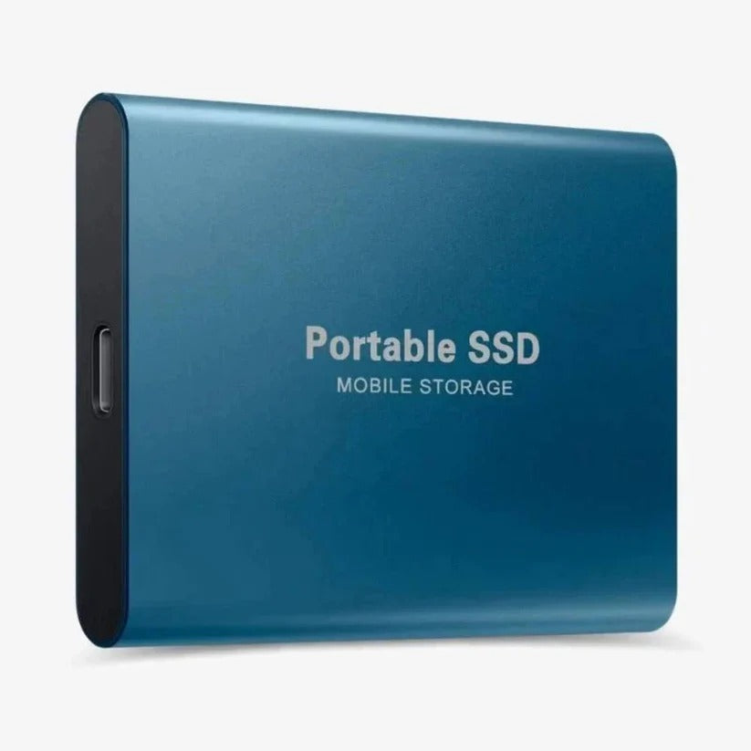 High-Speed Portable External SSD with USB 3.2 - Fast Storage Solution for Photos, Videos & Files