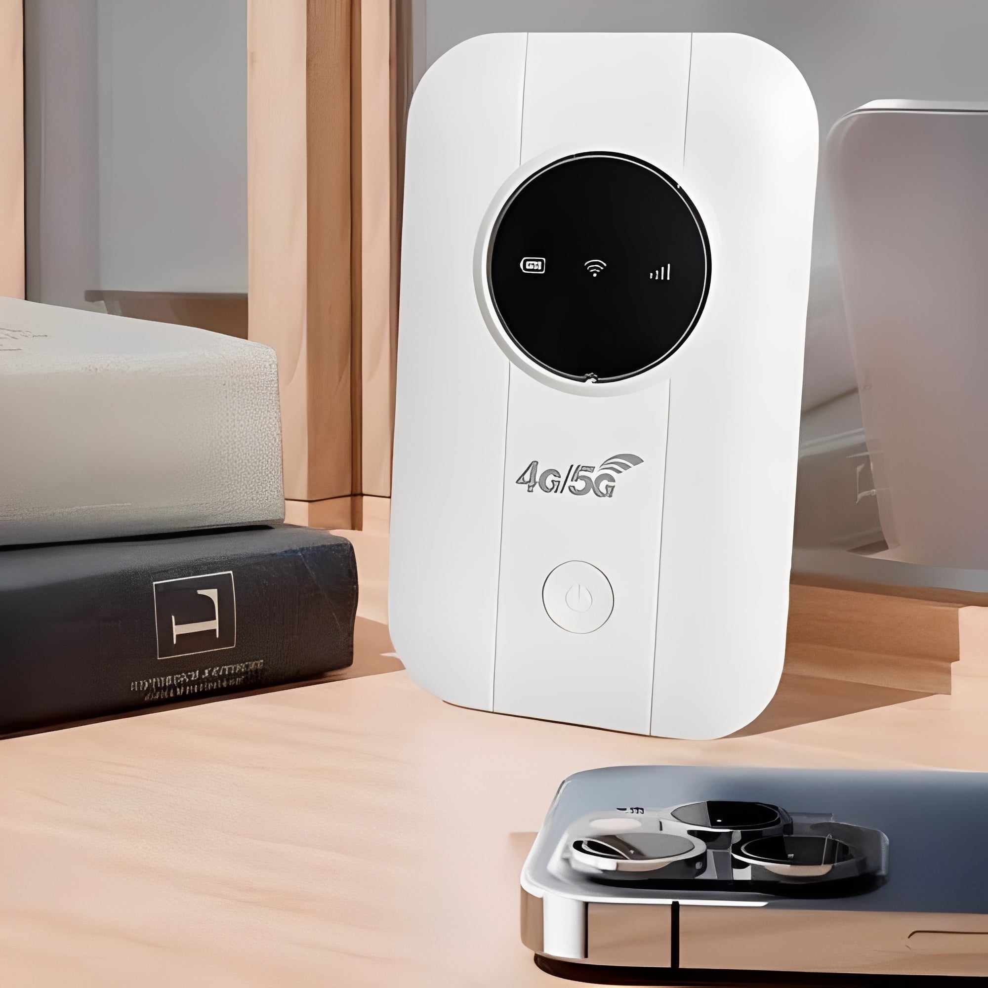 Compact Mini Wireless Router - Portable Travel WiFi Access Point for Seamless Internet Connectivity