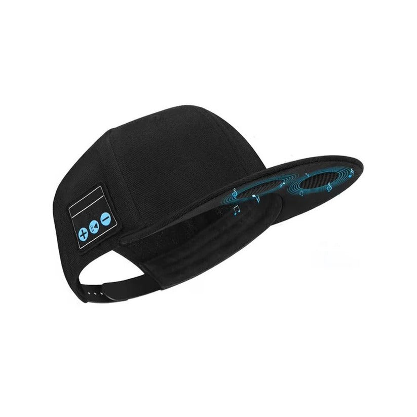 Bluetooth Baseball Cap with Open Ear Audio & Built-in Microphone - Wireless Speaker Hat for Music & Calls
