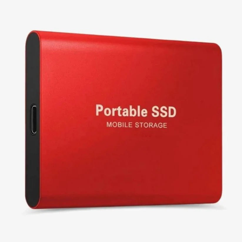 High-Speed Portable External SSD with USB 3.2 - Fast Storage Solution for Photos, Videos & Files