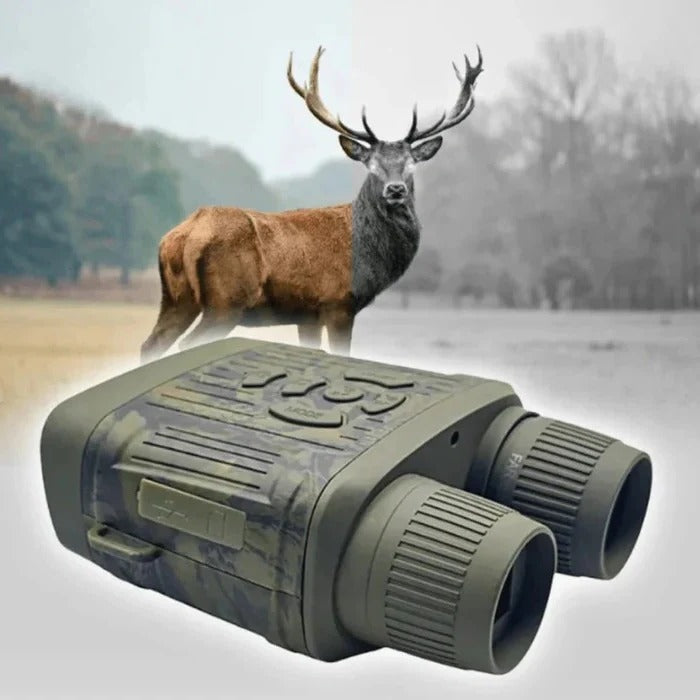 Advanced Infrared Night Vision Optics with Integrated Display & Zoom Functionality - Perfect for Outdoor Adventures