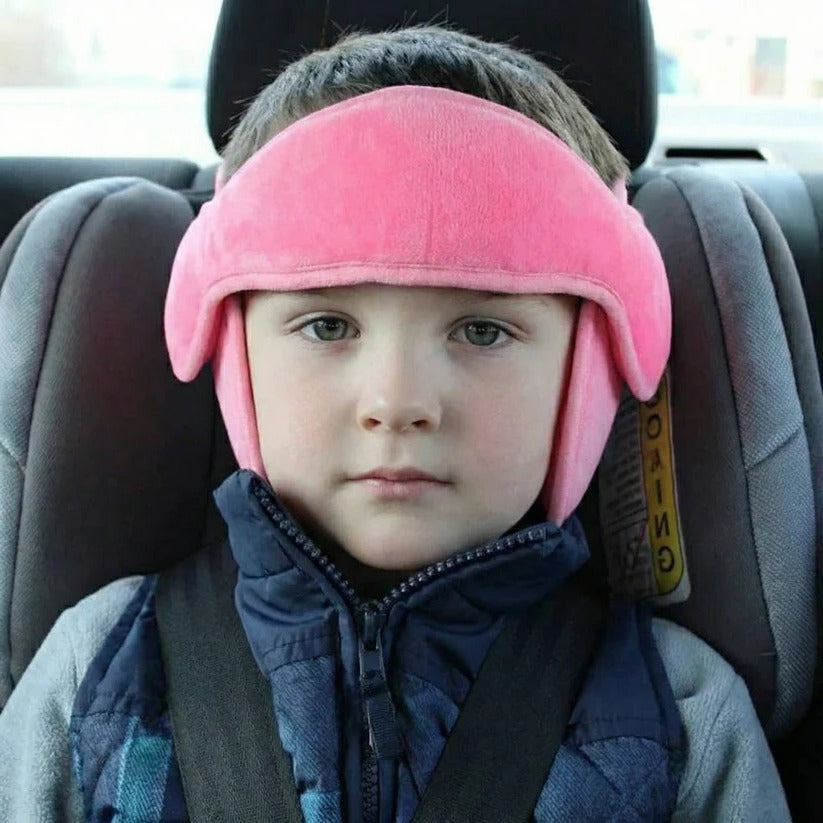 Adjustable Child Car Seat Head Support Strap - Perfect for Travel Naps & Comfort