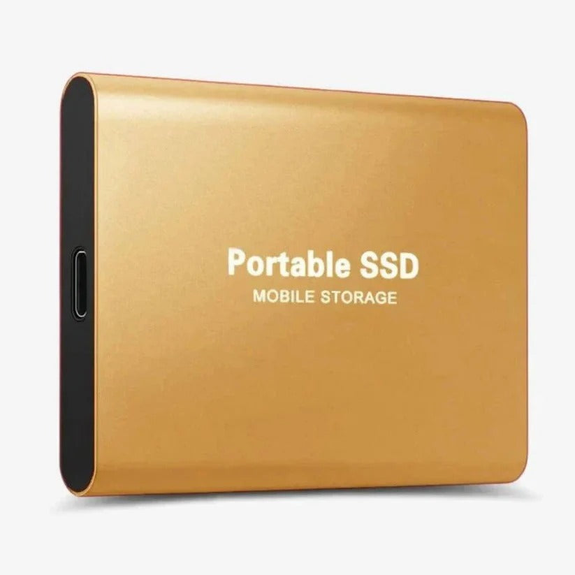 High-Speed Portable External SSD with USB 3.2 - Fast Storage Solution for Photos, Videos & Files