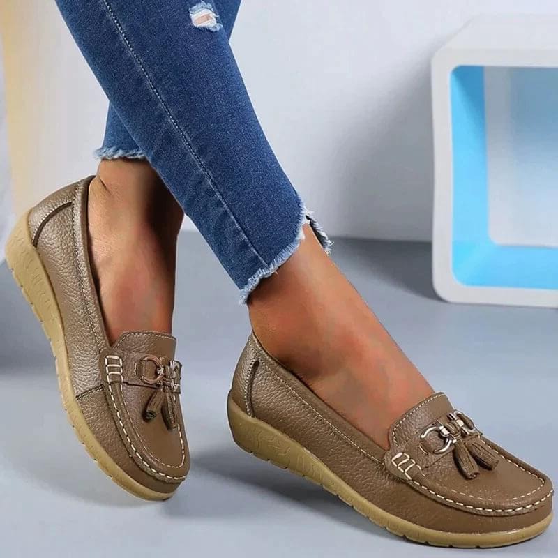 Comfortable Orthopedic Loafers for Women - Stylish Supportive Footwear for All-Day Wear
