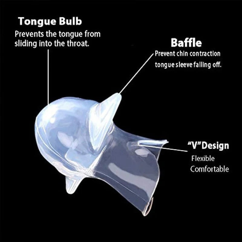 Custom Fit Snore Reduction Mouthpiece - Moldable Silicone Anti-Snoring Device for Better Sleep