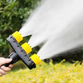 Versatile Garden Hose Nozzle Attachment - Adjustable Spray Patterns for Efficient Watering & Cleaning
