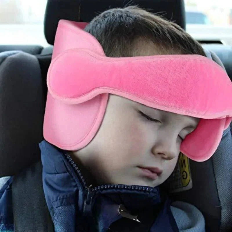 Adjustable Child Car Seat Head Support Strap - Perfect for Travel Naps & Comfort