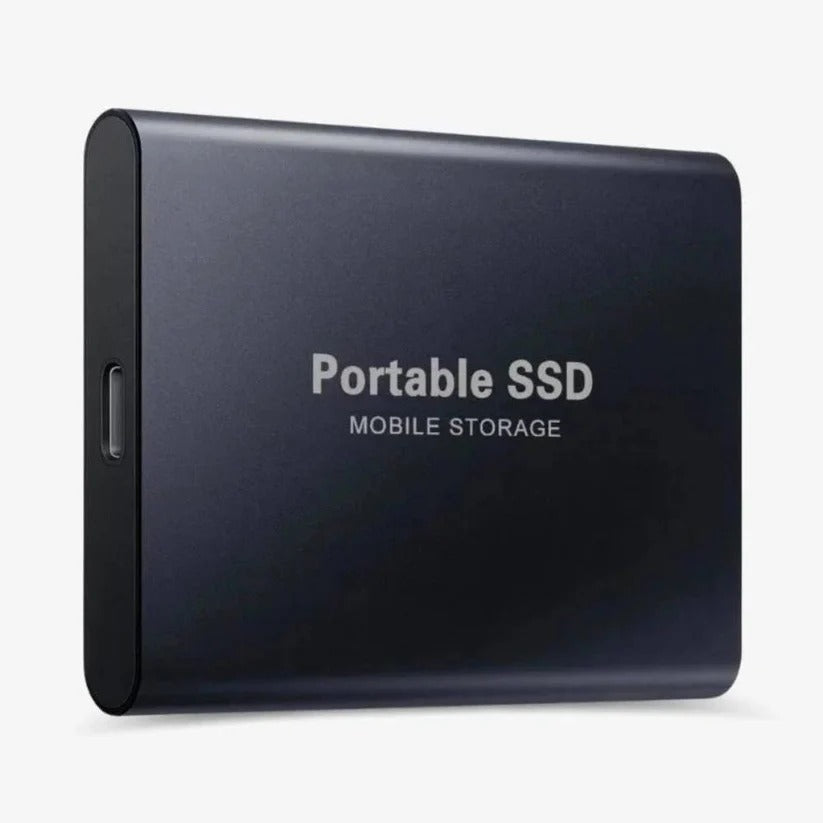 High-Speed Portable External SSD with USB 3.2 - Fast Storage Solution for Photos, Videos & Files