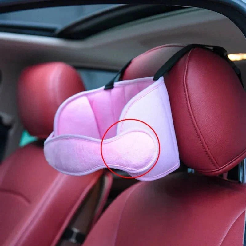 Adjustable Child Car Seat Head Support Strap - Perfect for Travel Naps & Comfort