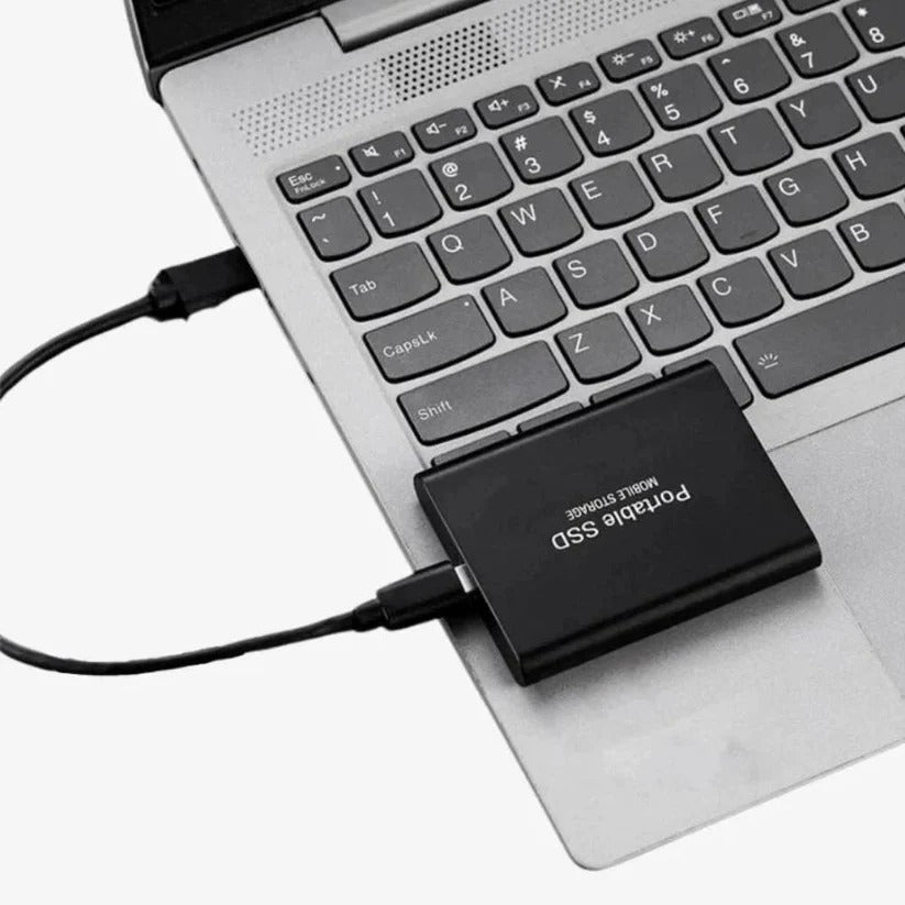 High-Speed Portable External SSD with USB 3.2 - Fast Storage Solution for Photos, Videos & Files