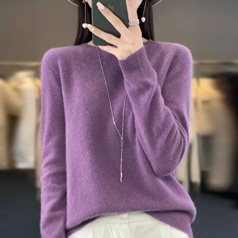 Cozy Merino Wool Sweater for Fall & Winter - Warm, Stylish, and Comfortable