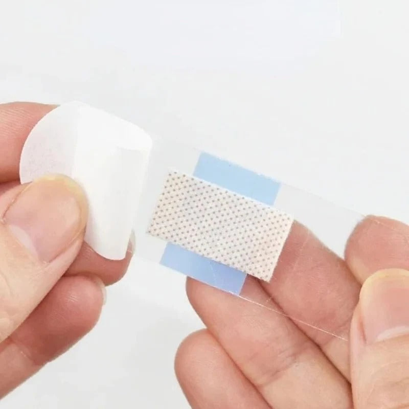 120-Pack Waterproof Clear Adhesive Bandages - Breathable, Flexible Design for Ultimate Comfort