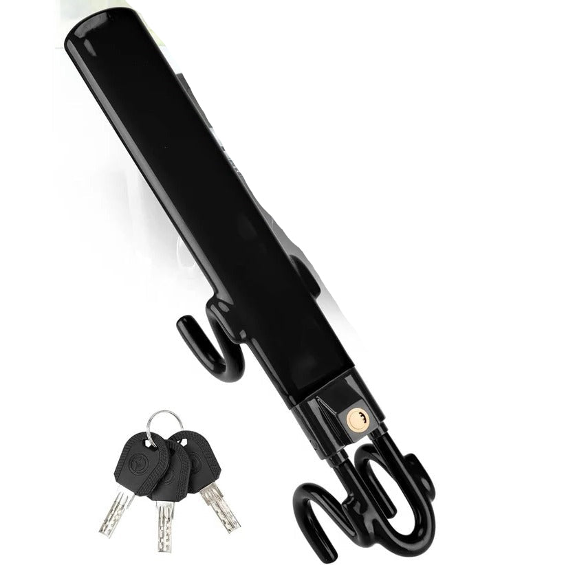 Adjustable Steering Wheel Lock with 3 Keys - Ultimate Car Security Solution