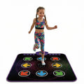 Bluetooth Dance Mat for Kids - Light-Up Electronic Music Game Pad with Interactive Features