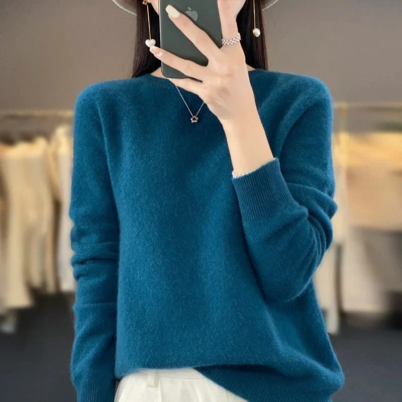 Cozy Merino Wool Sweater for Fall & Winter - Warm, Stylish, and Comfortable