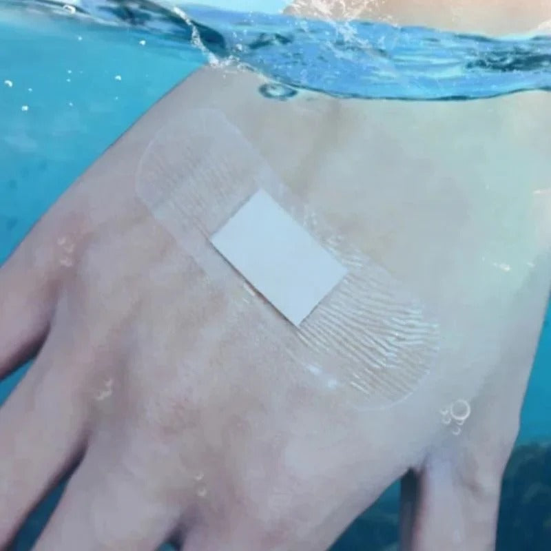120-Pack Waterproof Clear Adhesive Bandages - Breathable, Flexible Design for Ultimate Comfort