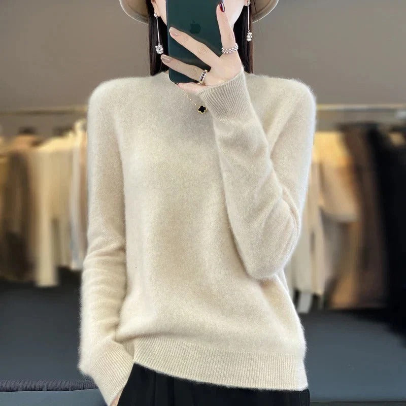 Cozy Merino Wool Sweater for Fall & Winter - Warm, Stylish, and Comfortable