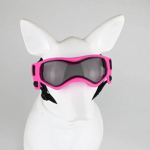 Adjustable Ventilated Dog Goggles - UV Protection & Comfort Fit for Pets