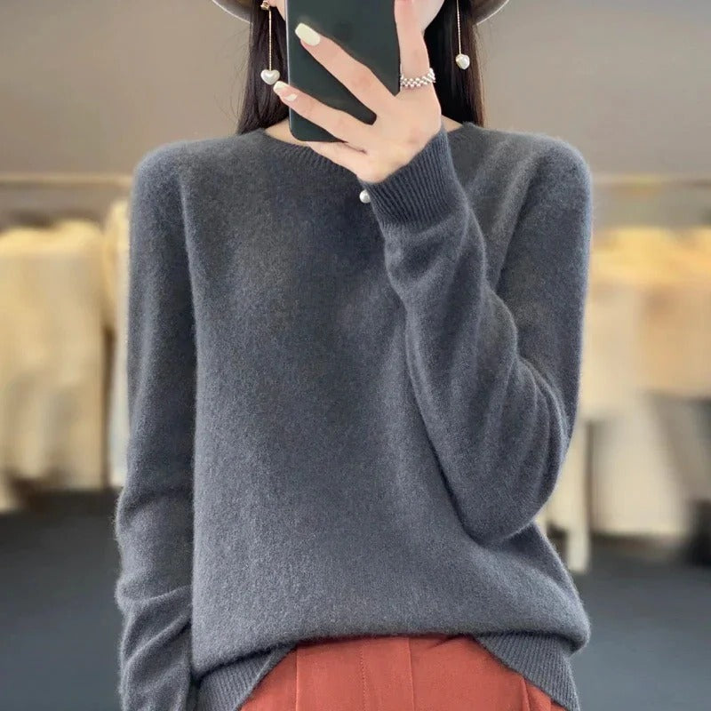 Cozy Merino Wool Sweater for Fall & Winter - Warm, Stylish, and Comfortable
