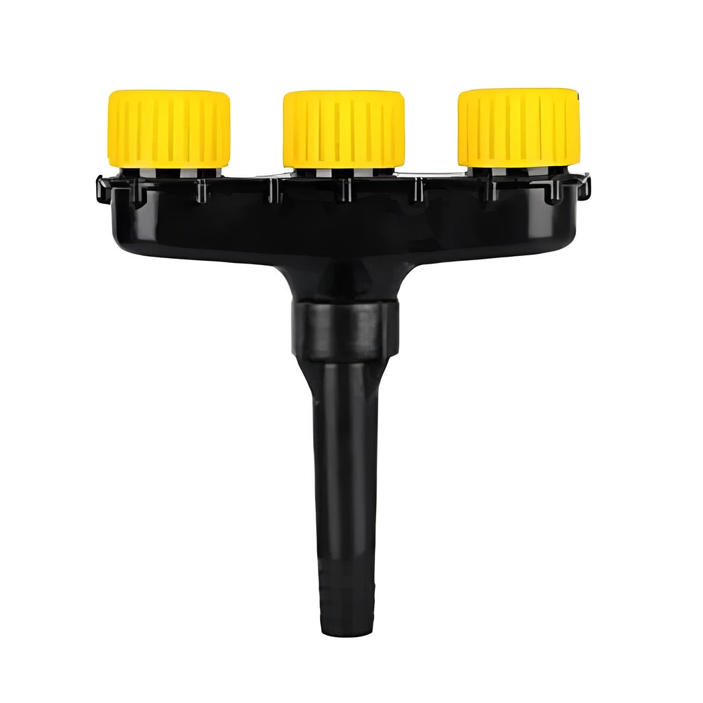 Versatile Garden Hose Nozzle Attachment - Adjustable Spray Patterns for Efficient Watering & Cleaning