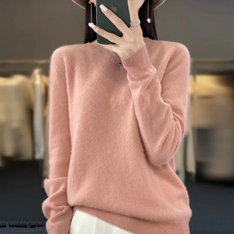 Cozy Merino Wool Sweater for Fall & Winter - Warm, Stylish, and Comfortable