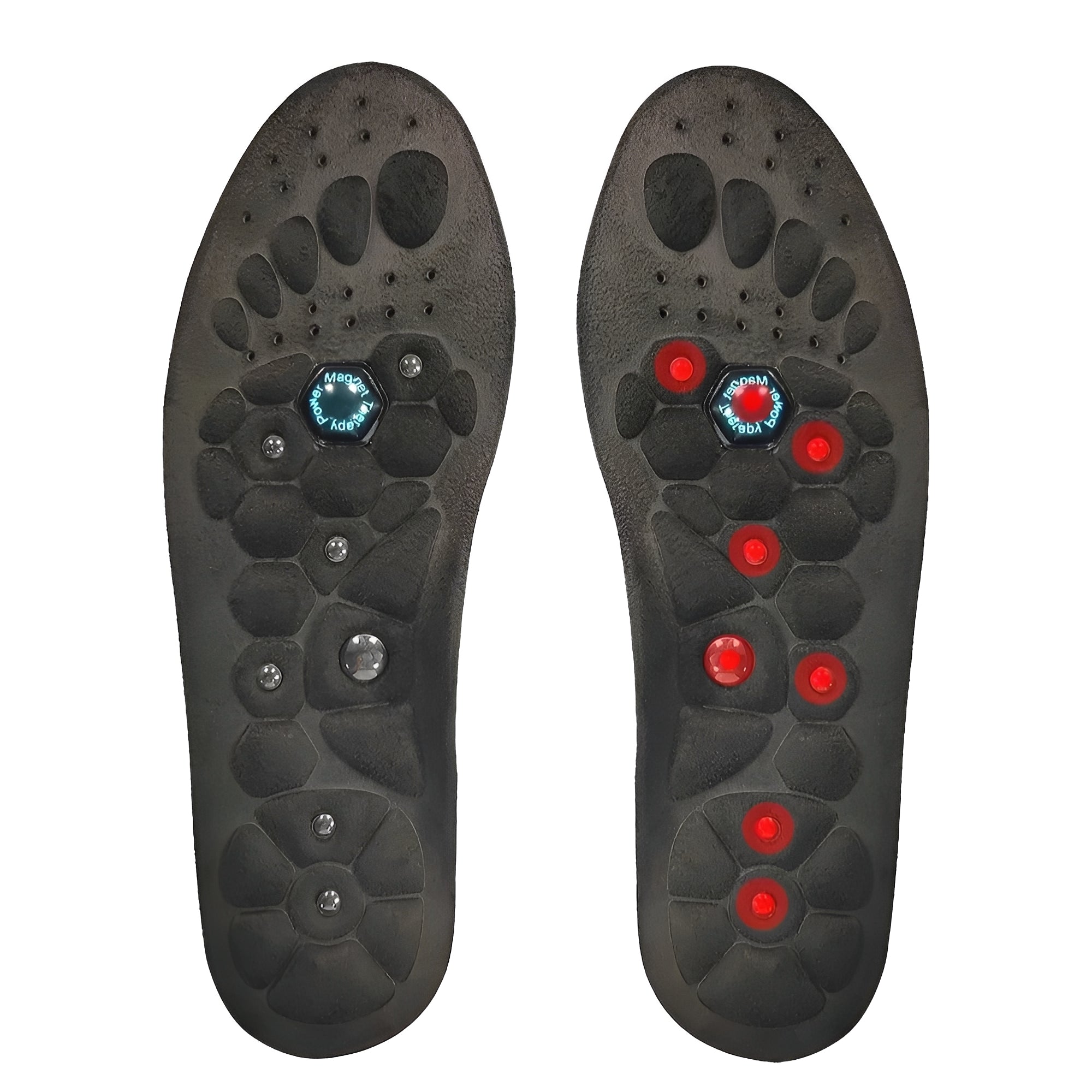 Magnetic Comfort Insoles with Cushioned Arch Support for Ultimate Foot Relief