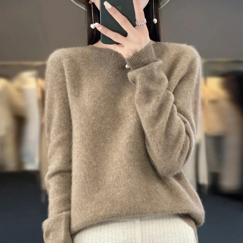 Cozy Merino Wool Sweater for Fall & Winter - Warm, Stylish, and Comfortable