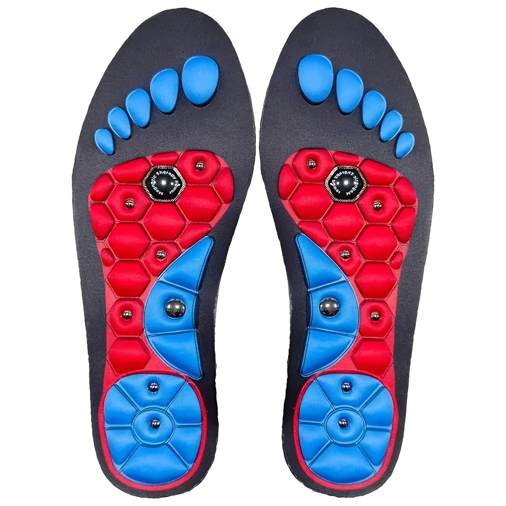Magnetic Comfort Insoles with Cushioned Arch Support for Ultimate Foot Relief