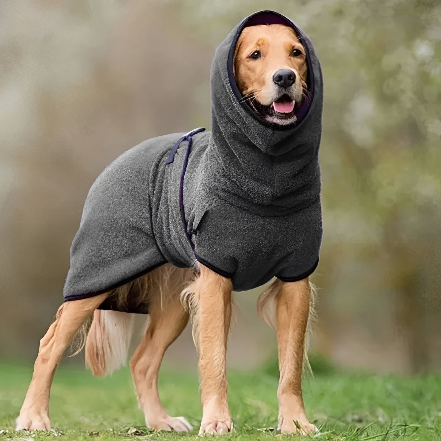 Premium Waterproof Winter Coat for Dogs - Insulated, Reflective, and Adjustable Fit for Ultimate Warmth and Comfort