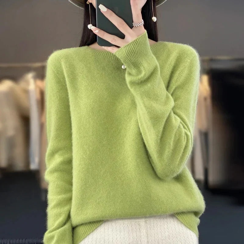 Cozy Merino Wool Sweater for Fall & Winter - Warm, Stylish, and Comfortable