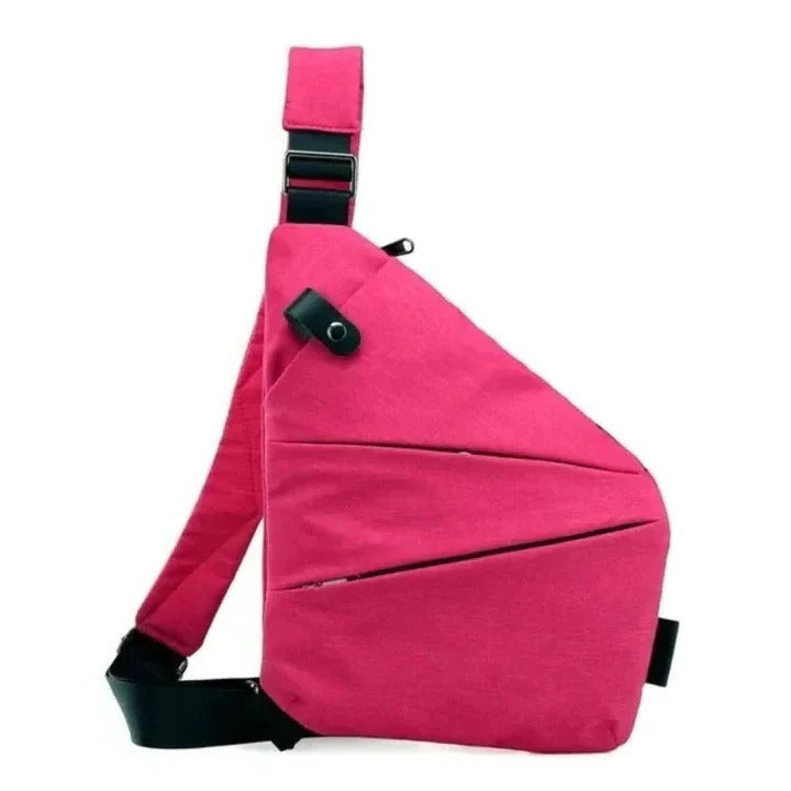 Unisex Crossbody Bag with Hidden Zipper | Secure & Stylish Design for Everyday Use