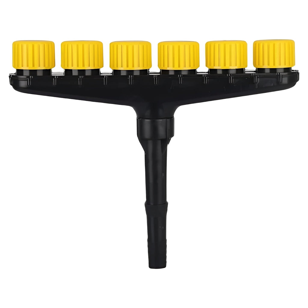Versatile Garden Hose Nozzle Attachment - Adjustable Spray Patterns for Efficient Watering & Cleaning