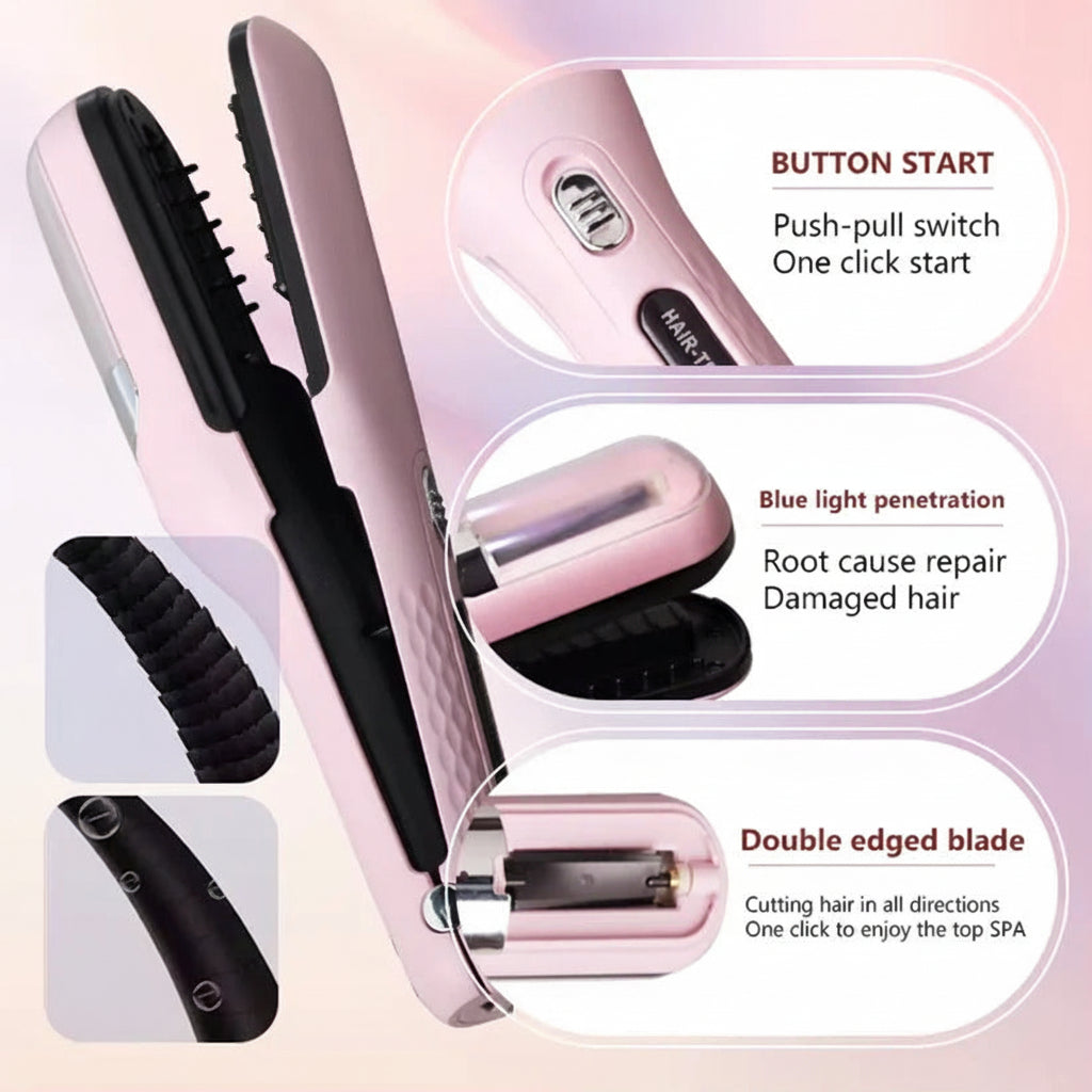 Rechargeable Portable Split End Trimmer with Type-C Battery – Hair Care Tool for Healthy Hair