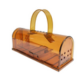 Reusable Mechanical Rodent Trap with Clear Housing - Effective Pedal Design for Easy Use
