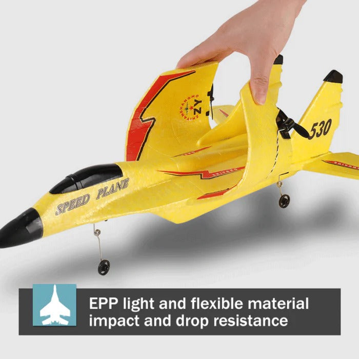 SU35 Electric RC Plane - 2.4GHz Remote Control Aircraft with LED Lights for Ultimate Flight Experience