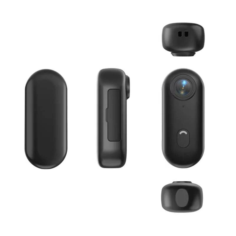 4K Magnetic Action Camera for Cycling - 120° Wide Angle Lens, Waterproof & Lightweight