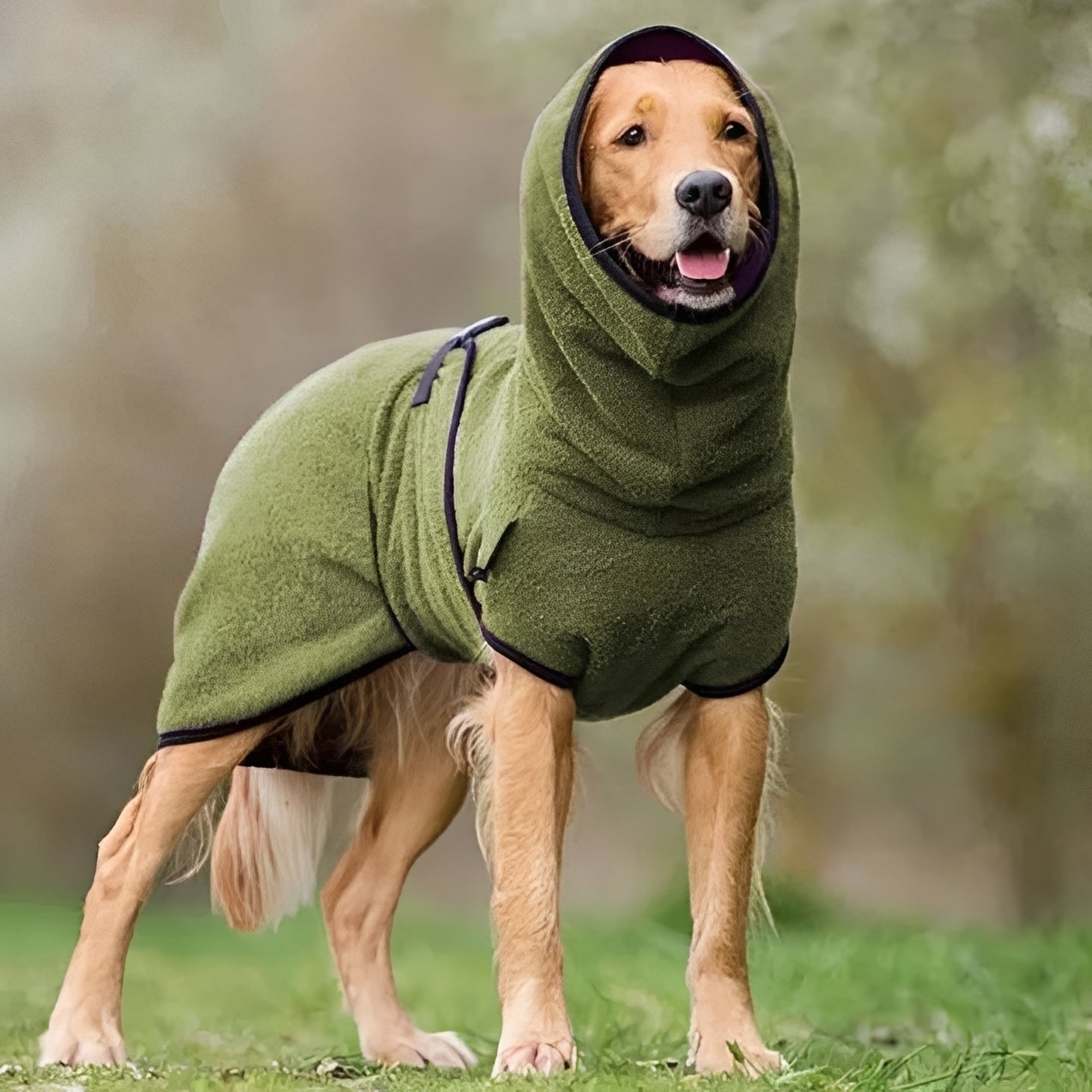 Premium Waterproof Winter Coat for Dogs - Insulated, Reflective, and Adjustable Fit for Ultimate Warmth and Comfort