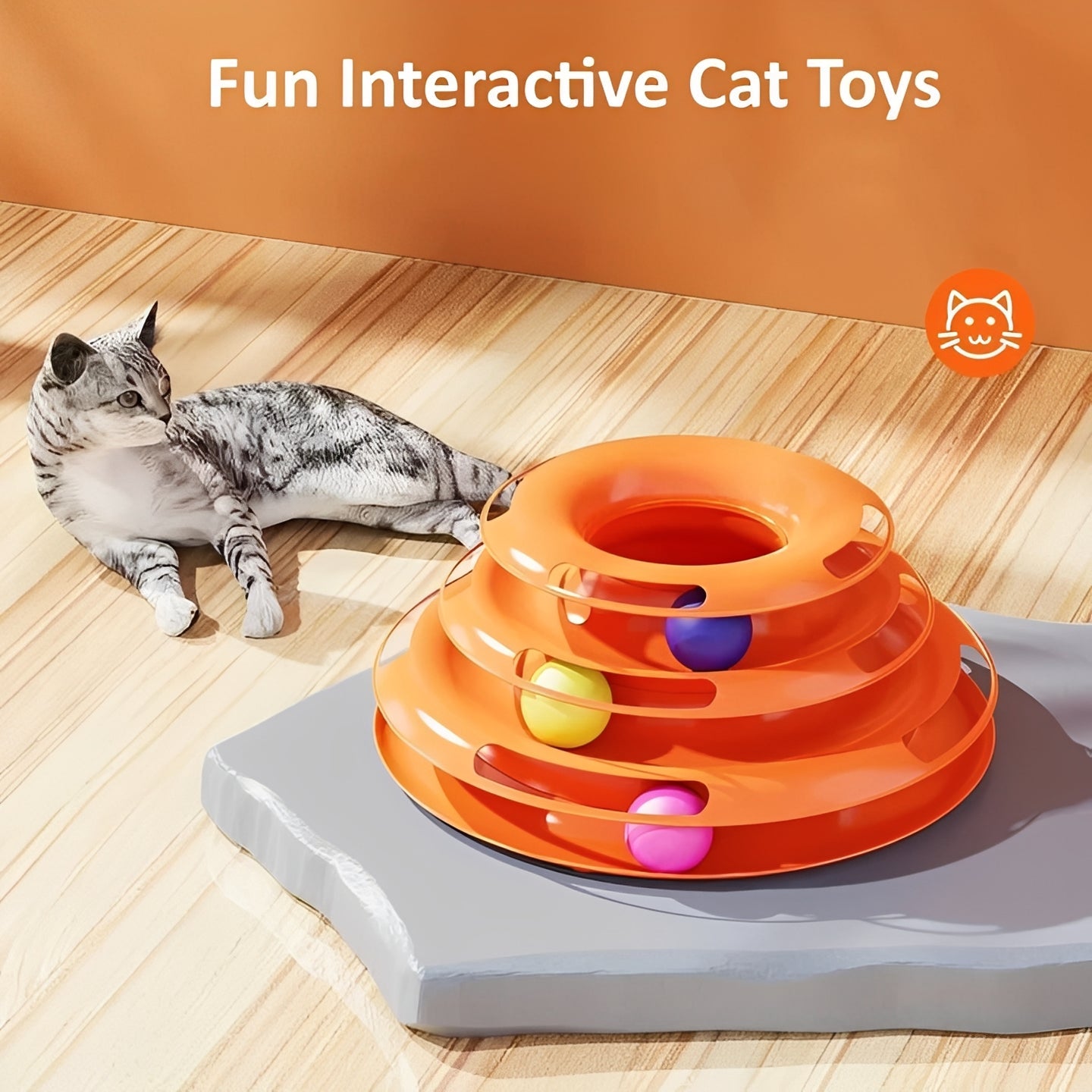 Interactive Cat Toy Set - Engaging Toys for Active Play & Mental Stimulation