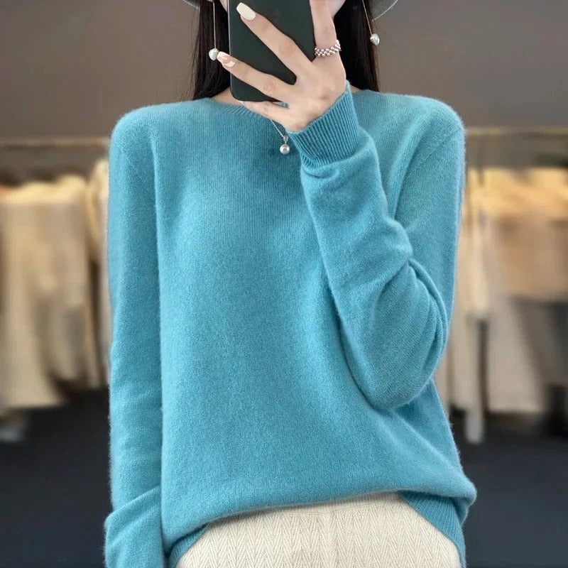 Cozy Merino Wool Sweater for Fall & Winter - Warm, Stylish, and Comfortable